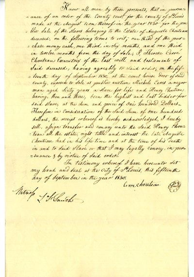 Imagen desconocida de Marie Therese Cerre Chouteau